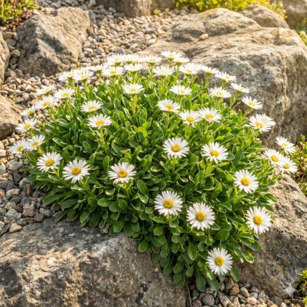 Havasi őszirózsa 'Albus' (Aster alpinus)
