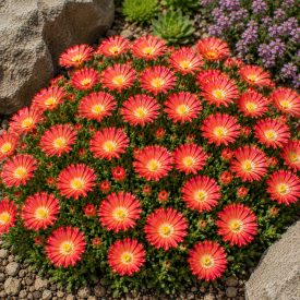 Délvirág 'Ice Cream Salmon' (Delosperma cooperi)