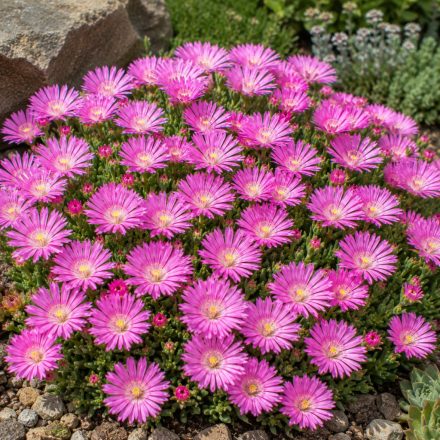 Délvirág 'Jewel of Desert Candystone' (Delosperma cooperi)