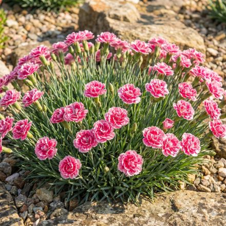 Kerti szegfű 'Mountain Frost Pink Twinkle' (Dianthus caryophyllus)