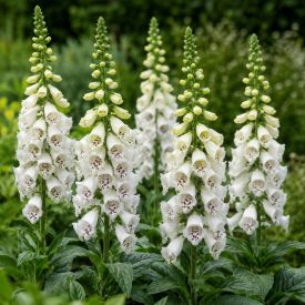   Gyűszűvirág 'Hanabee White' (Digitalis purpurea)