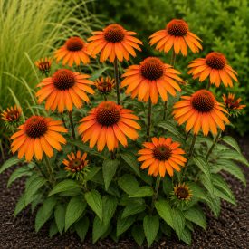 Kasvirág 'Guatemala Papaya' (Echinacea purpurea)