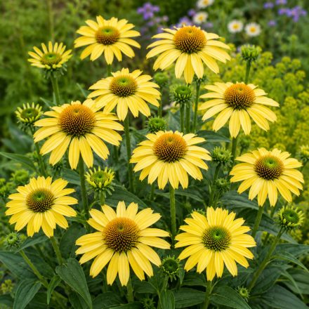 Kasvirág 'Mellow Yellows' (Echinacea purpurea)