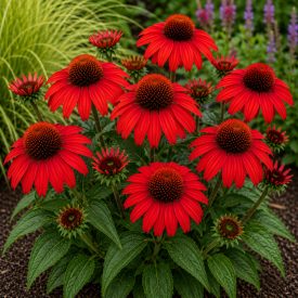 Kasvirág Panama Red' (Echinacea purpurea)