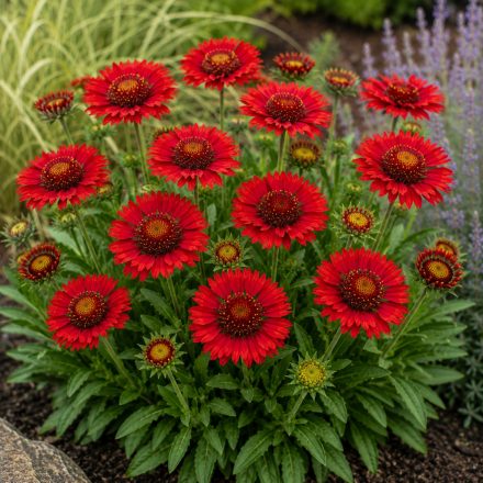 Kokárdavirág 'Barbican Red' (Gaillardia aristata)