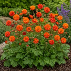 Chilei gyömbérgyökér ‘Fireball’ (Geum chiloense)