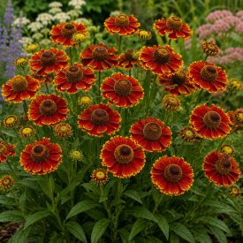   Őszi napfényvirág ‘Autumn Dream Red Bicolor’ (Helenium autumnale)