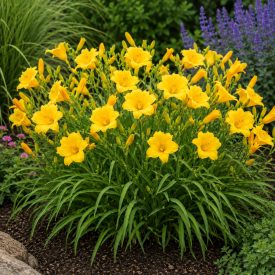 Sásliliom ‘Stella de Oro’ (Hemerocallis)