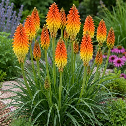 Fáklyaliliom ‘Alcazar’ (Kniphofia)