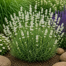 Levendula ‘Montagnac Snow’ (Lavandula)