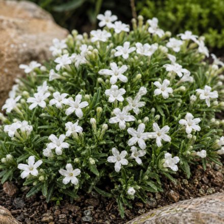 Alacsony kőmagcserje ‘Alba’ (Lithodora diffusa)