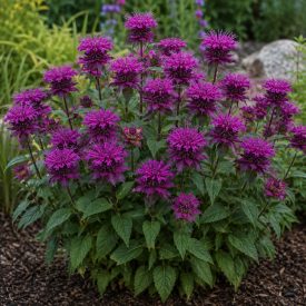 Méhbalzsam ‘Leading Lady Plum’ (Monarda didyma)