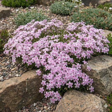 Árlevelű lángvirág 'Kimono Pink&White' (Phlox subulata)