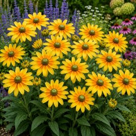 Kúpvirág ‘Prairie Sun’ (Rudbeckia)