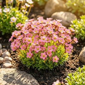   Kerti kőtörőfű 'Alpino Pink' Saxifraga Arendsii