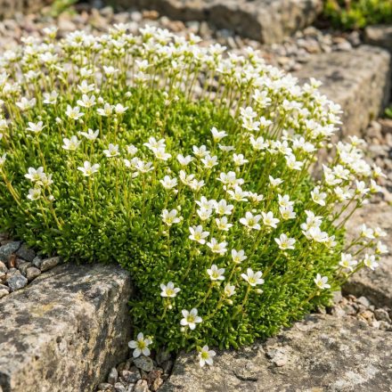 Kerti kőtörőfű 'White Star' (Saxifraga arendsii)