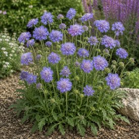 Ördögszem ‘Butterfly Blue’ (Scabiosa columbaria)