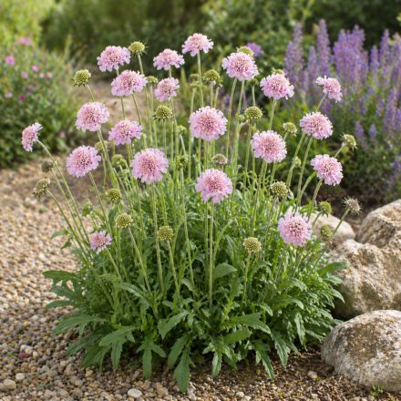 Rózsaszín ördögszem ‘Pink Mist’ (Scabiosa columbaria)
